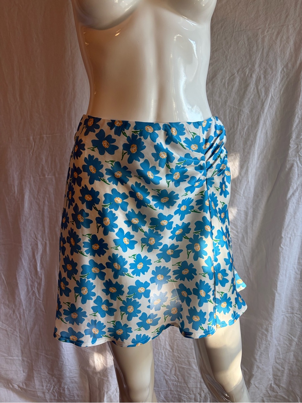 Free People Jessie Satin Slip Skirt